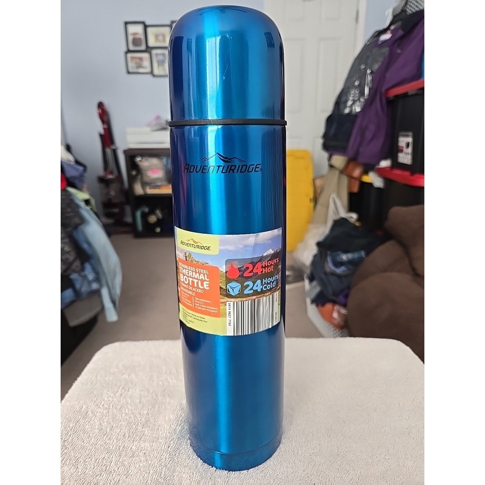 Adventuridge‎ Stainless Steel Thermal Bottle 34oz - Picture 5 of 8